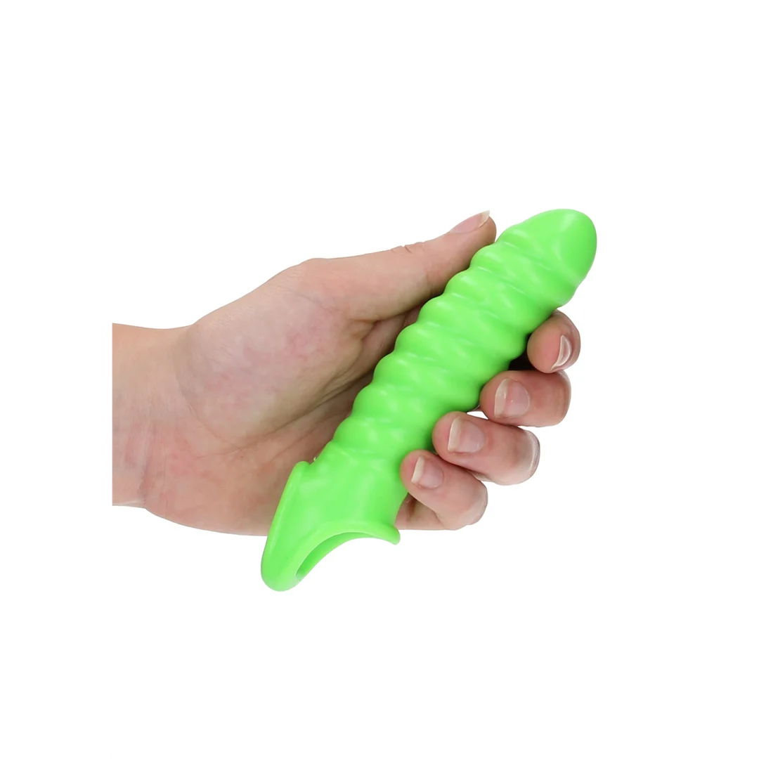 Manchon pénien avec effet phosphorescent – Glow in the Dark – Image 5
