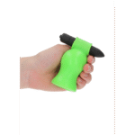 Masturbateur vibrant Ouch! Glow in the Dark avec tête vibrante – Image 5