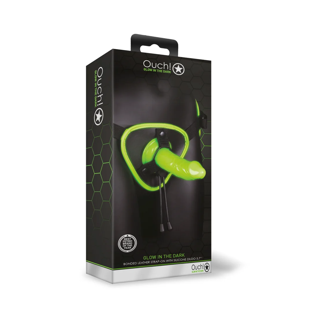 Ouch! Harnais pour gode phosphorescent – Image 1