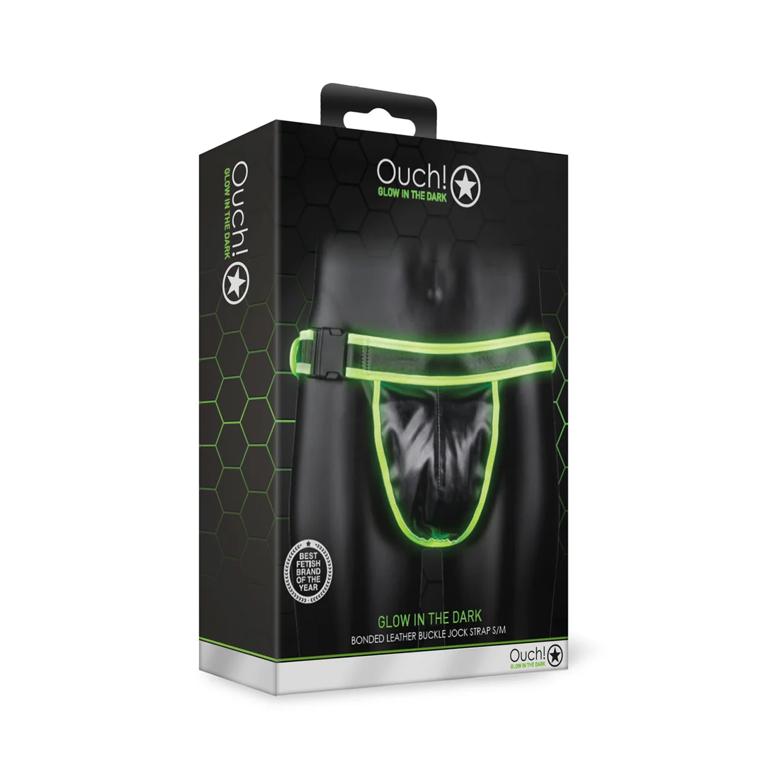 Jockstrap Ouch! Glow in the Dark avec boucles L/XL – Image 7