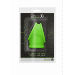 Anneau pénien avec sangle pour les testicules, phosphorescent