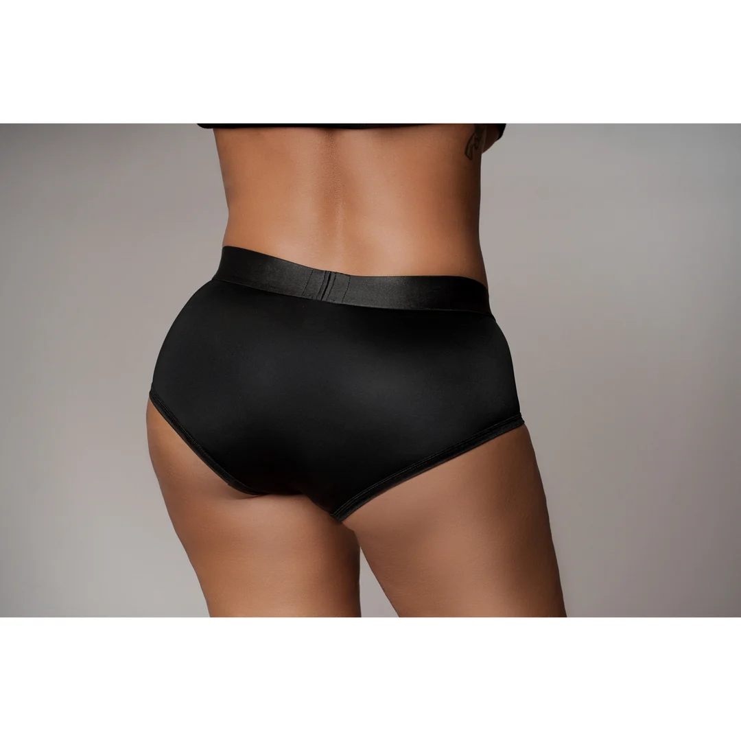 Bullet vibrant avec 10 modes – Boxer strap on vibrant Ouch! by Shots – Image 10