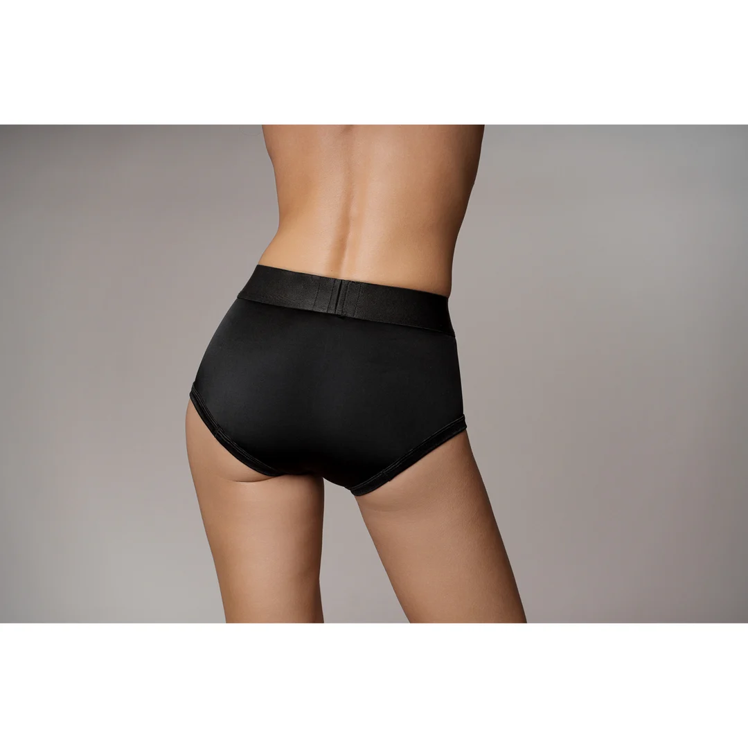 Bullet vibrant avec 10 modes – Boxer strap on vibrant Ouch! by Shots – Image 16