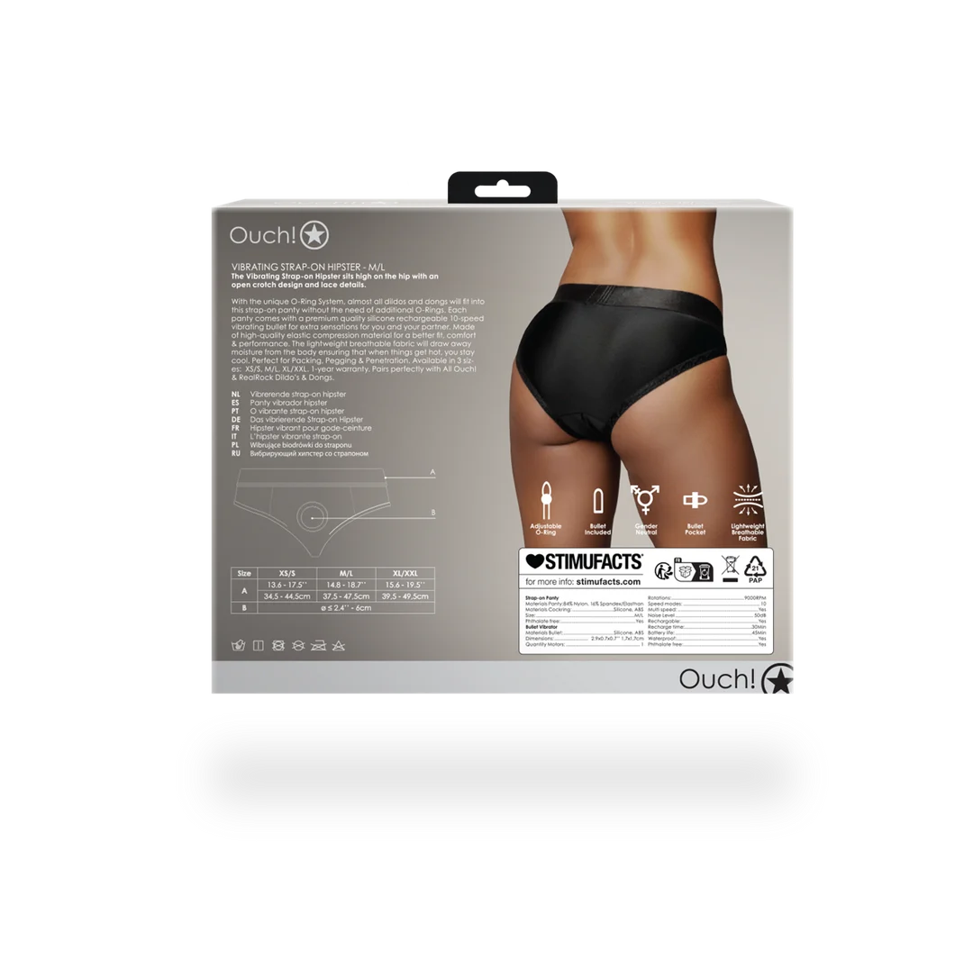 Culotte boxer strap on vibrante Ouch! – Image 3