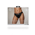 Vibromasseur bullet à 10 modes – String porte gode Ouch! by Shots – Image 2