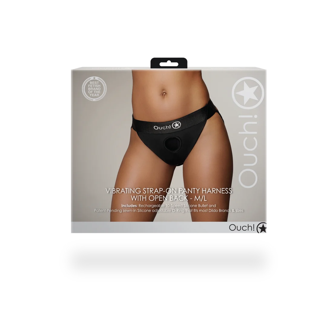 Vibromasseur bullet avec 10 modes – Noir Ouch! by Shots – Image 2