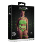 Body vert fluo à encolure grecque – Image 7