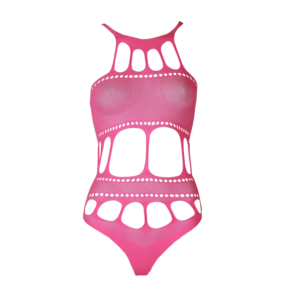 Body vert fluo à encolure grecque – Image 17