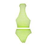 Ensemble vert fluo à col montant avec culotte – Image 6