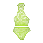 Ensemble vert fluo à col montant avec culotte – Image 12