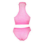 Ensemble vert fluo à col montant avec culotte – Image 24