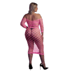 Crop top vert néon avec jupe longue – Image 20
