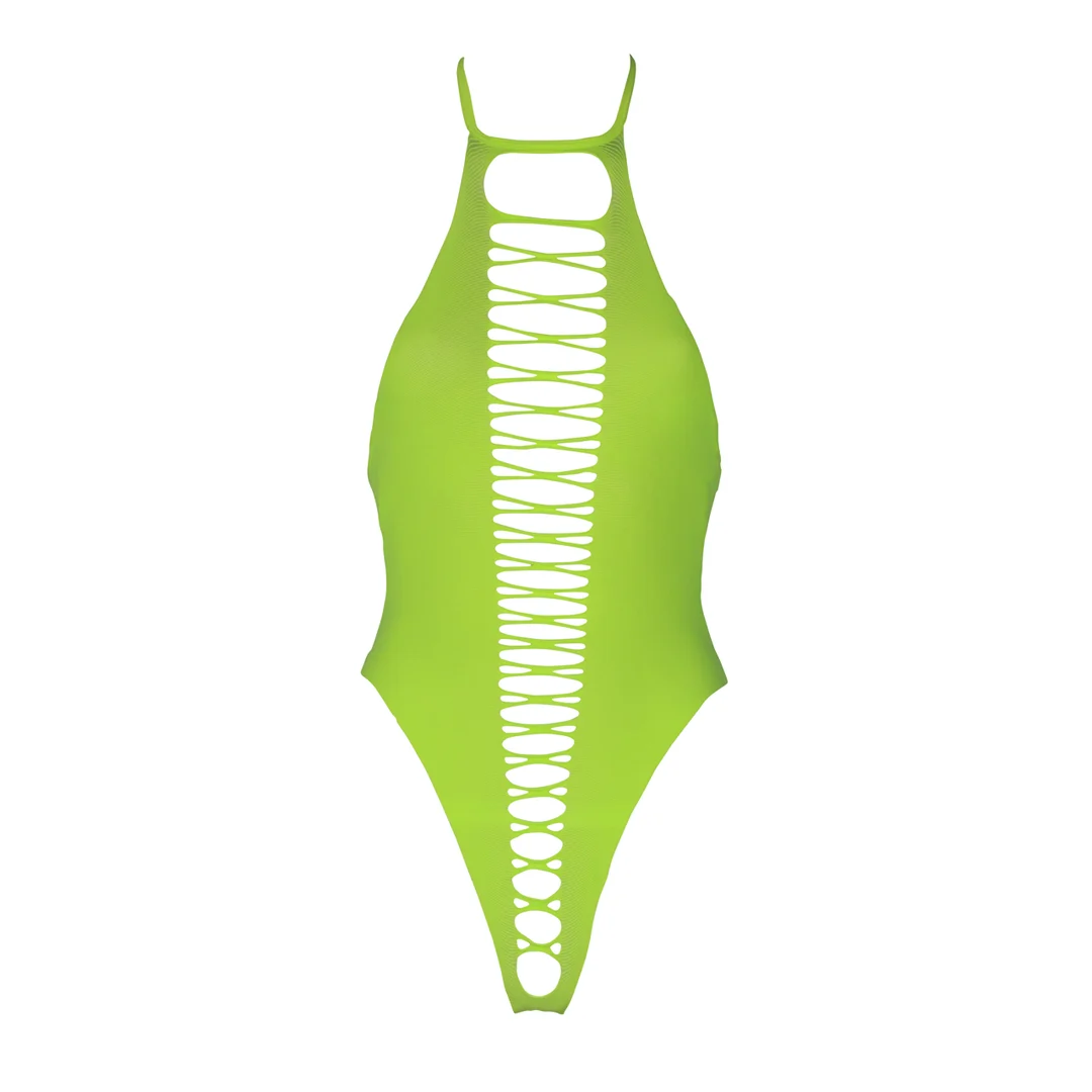 Body échancré vert fluo – Image 5