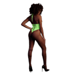 Body échancré vert fluo – Image 2