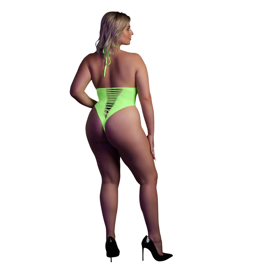 Body échancré vert fluo – Image 8