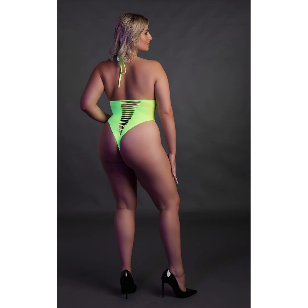 Body échancré vert fluo – Image 10