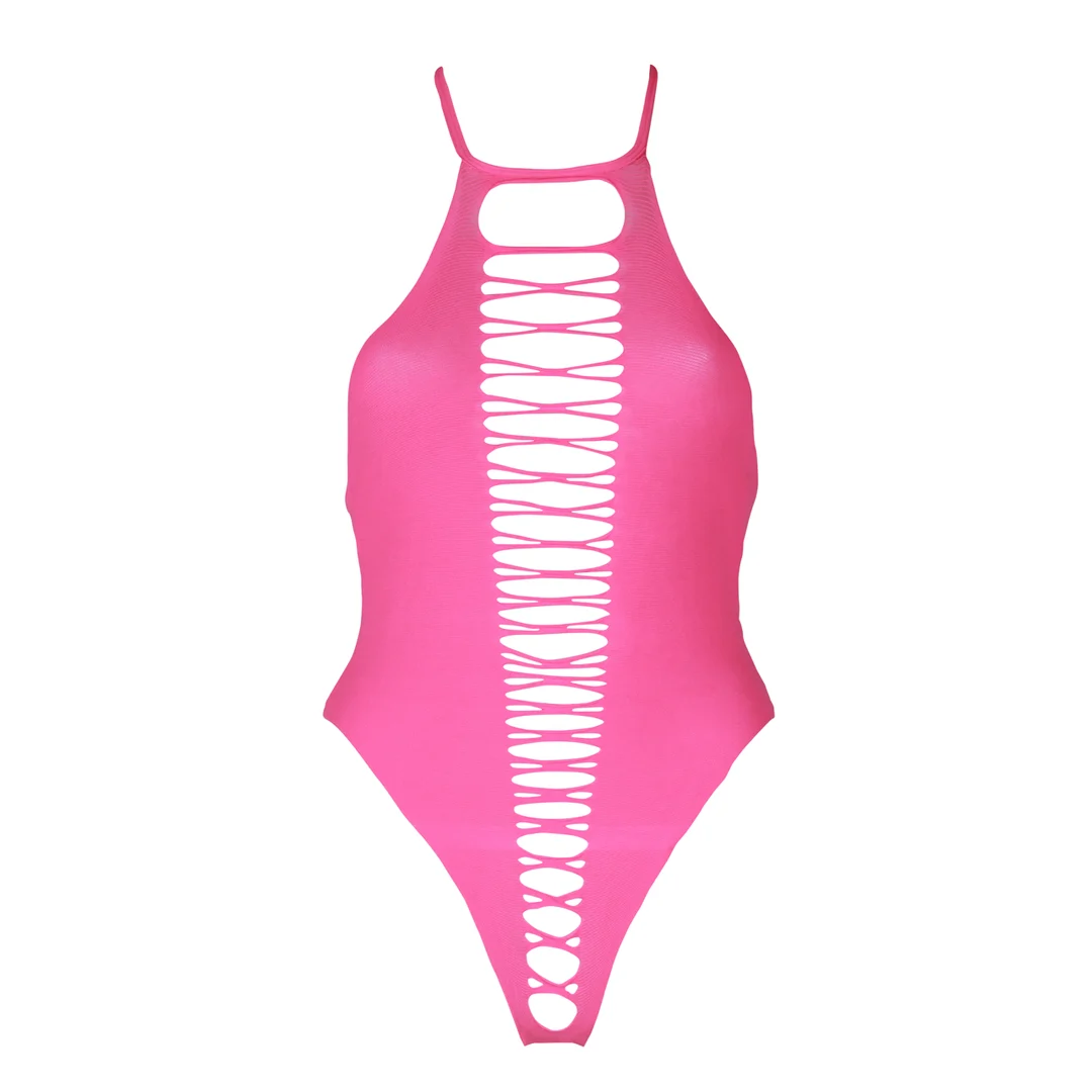 Body échancré vert fluo – Image 23