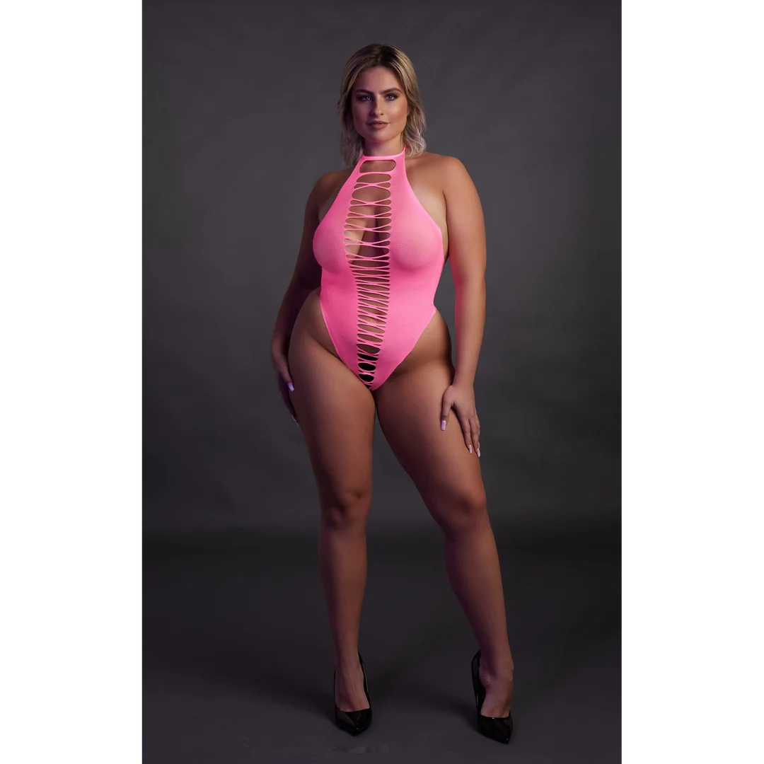 Body échancré vert fluo – Image 21