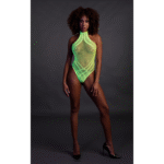 Body rose fluo à encolure dos nu – Image 9