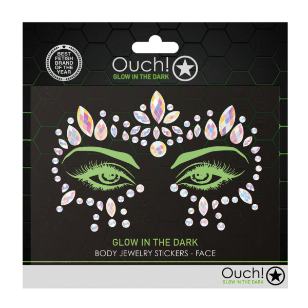 Bijoux de peau Ouch! by Shots, stickers pour le visage