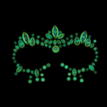 Bijoux de peau Ouch! by Shots, stickers pour le visage – Image 3