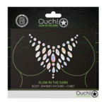 Autocollants lumineux Ouch! by Shots pour la poitrine