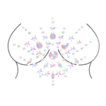Bijoux adhésifs pour les seins Ouch! by Shots – Image 5