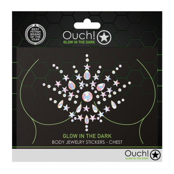 Bijoux adhésifs pour les seins Ouch! by Shots