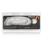 Gaine pénienne avec insert vibrant – Transparent