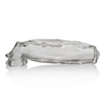 Gaine pénienne avec insert vibrant – Transparent – Image 4
