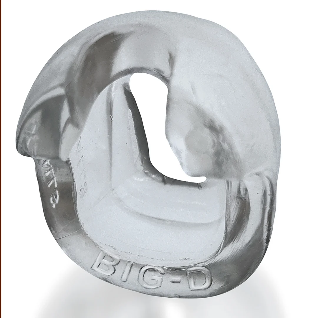 Anneau pénien avec grip pour le pénis, transparent – Image 2