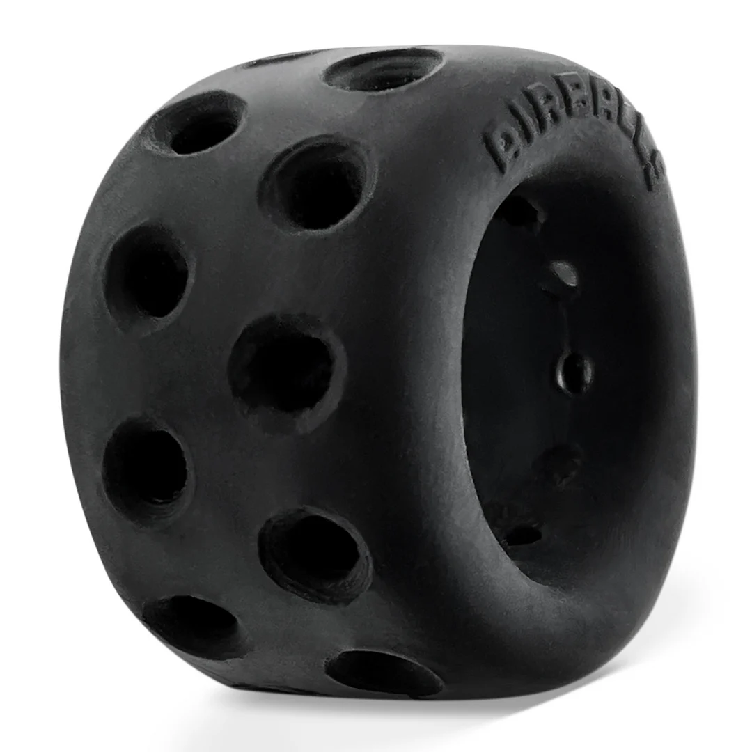 Anneau d’étirement des testicules avec trous d’aération – Black Ice – Image 2
