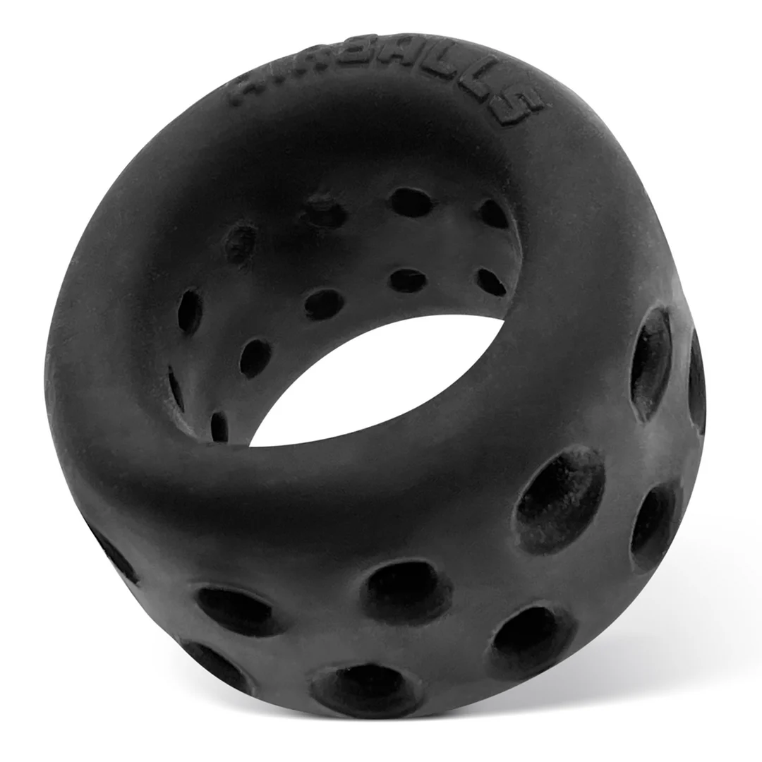 Anneau d’étirement des testicules avec trous d’aération – Black Ice – Image 4