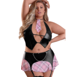 Costume Sexy Sophomore rose L/XL – Image 9