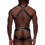 Jockstrap Uranus de Male Power avec bretelles de maintien L/XL noir