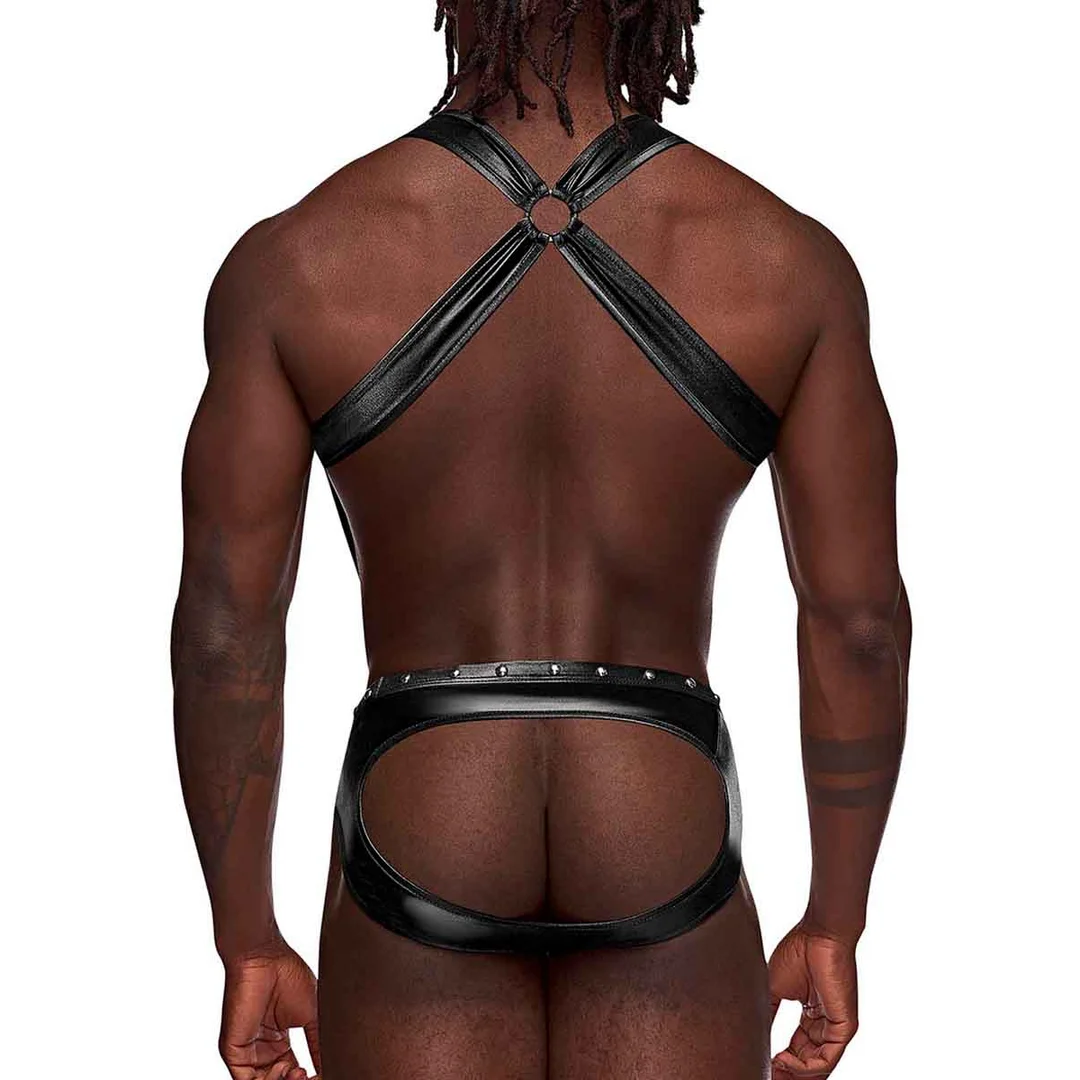 Jockstrap Uranus de Male Power avec bretelles de maintien L/XL noir – Image 1