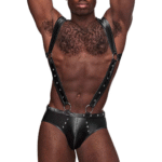 Jockstrap Uranus de Male Power avec bretelles de maintien L/XL noir – Image 8