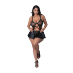 Ensemble de lingerie Anastasia ouvert à l’entrejambe – Image 4