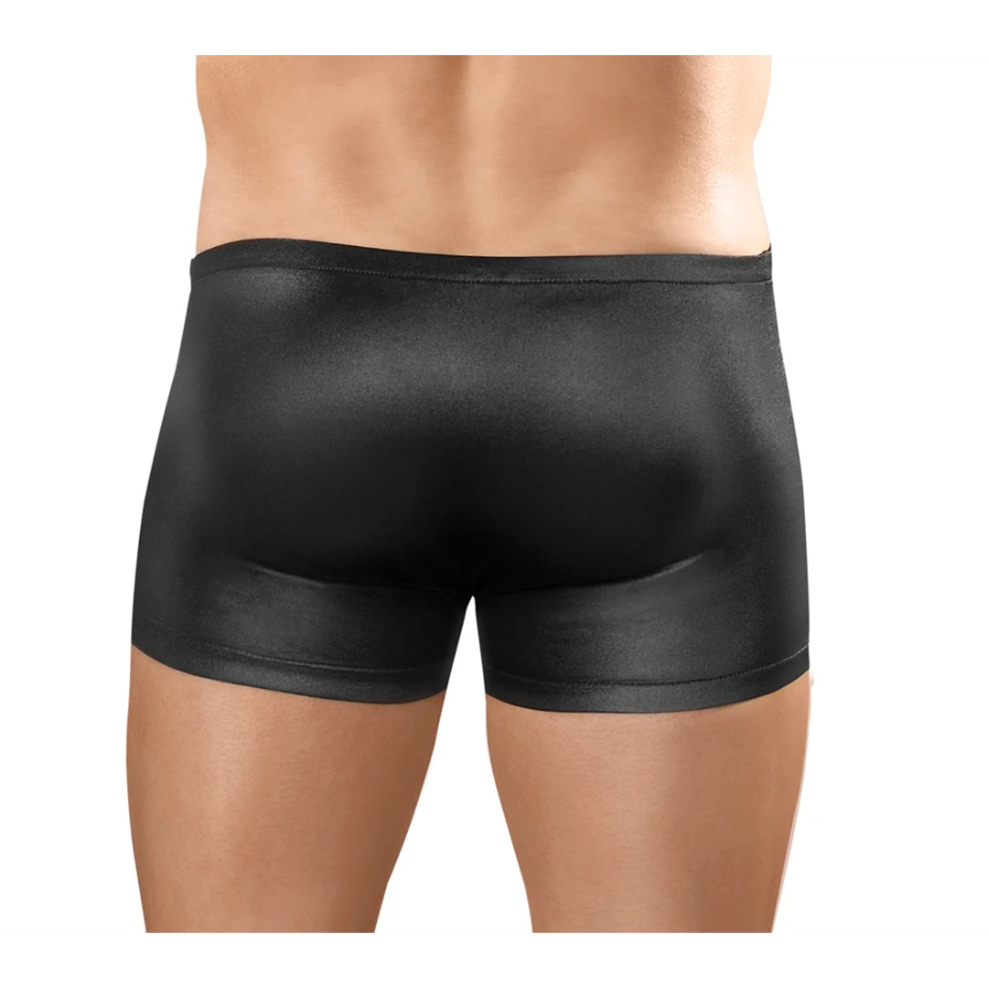 Short à fermeture éclair Male Power avec anneau pénien rouge – Image 11