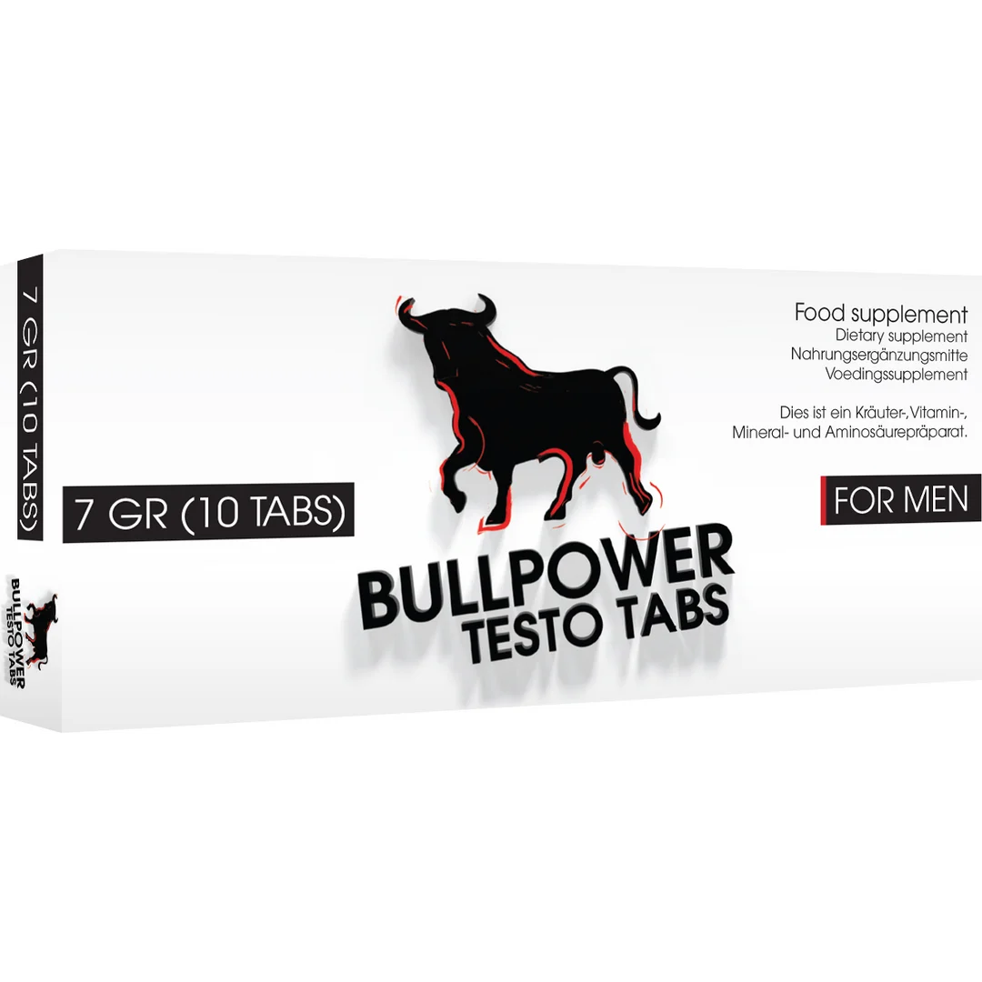 Bull Power Testo Tabs, comprimés stimulants – Image 1