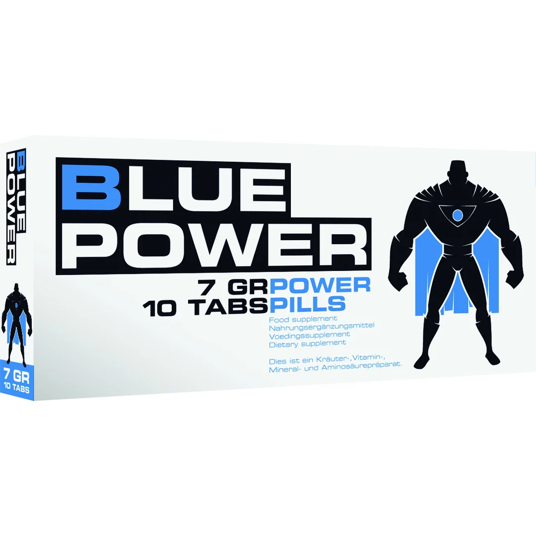 PHA045_1_1 Blue Power, capsules stimulantes – Image 1