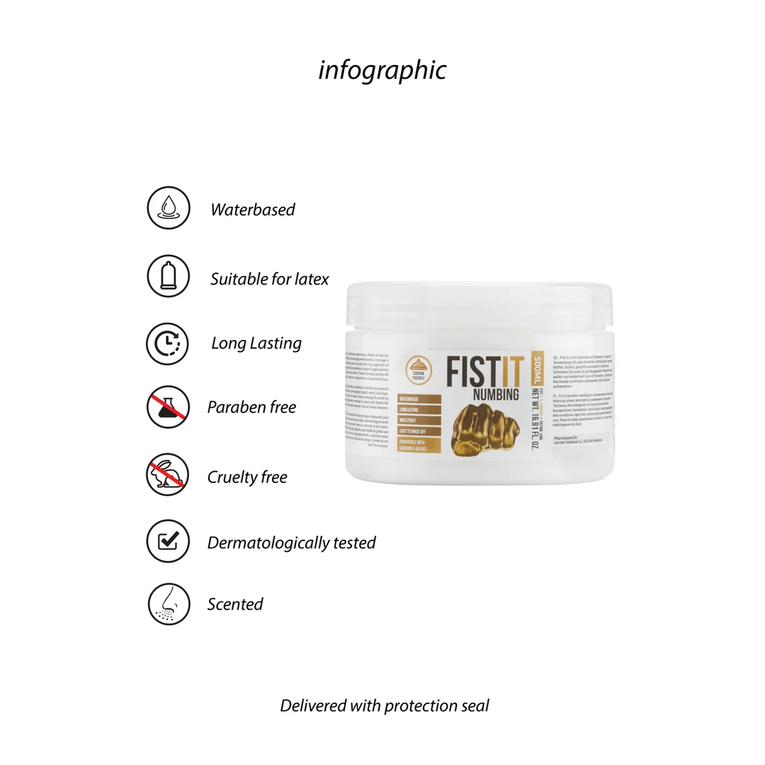 Fist It Numb lubrifiant 500 ml – Image 5