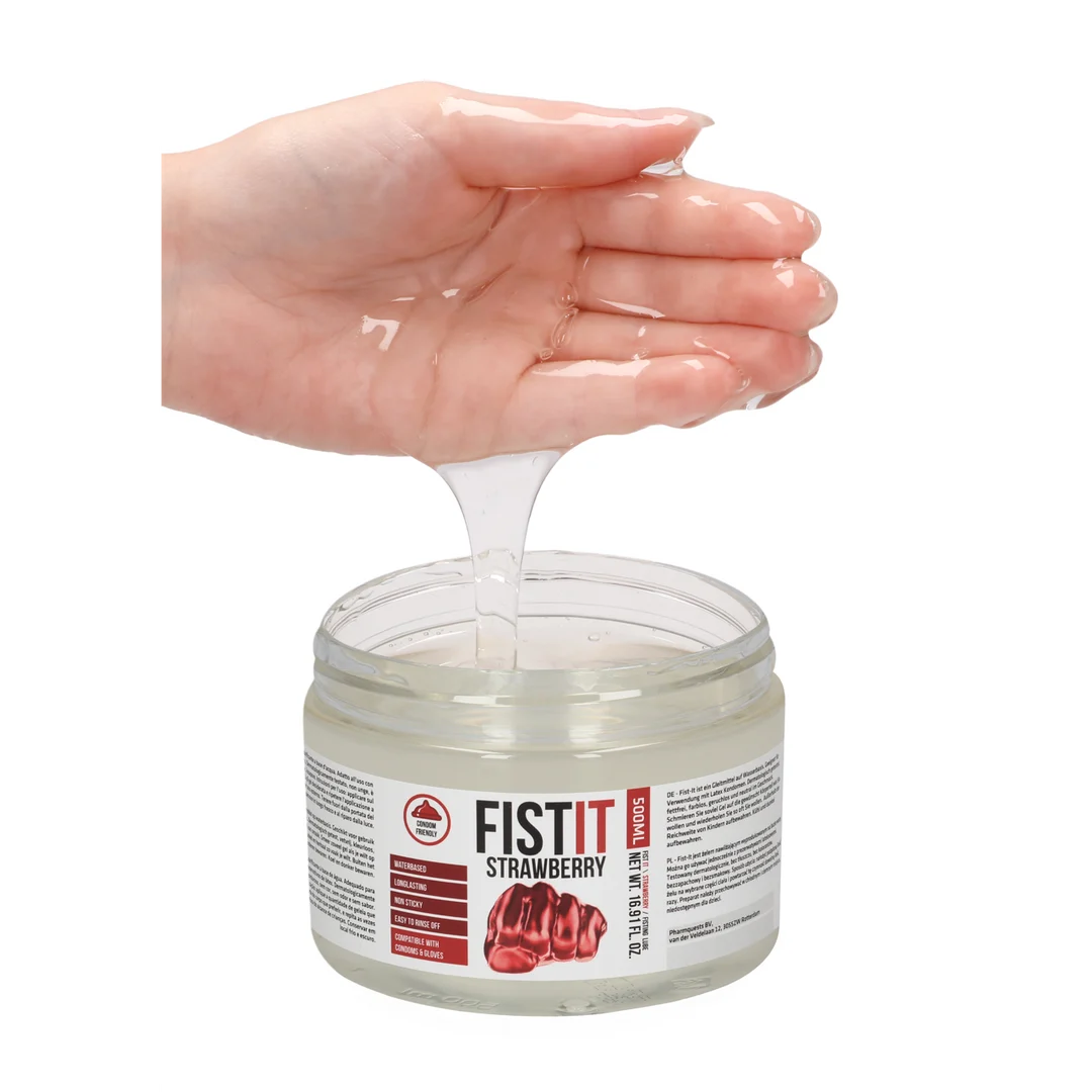 Fist It lubrifiant extra épais à la fraise 500 ml – Image 4
