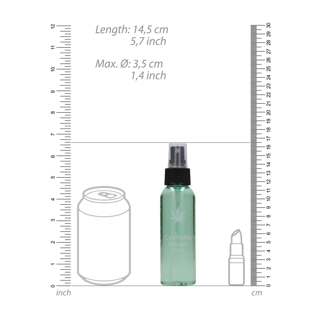 Huile de massage érotique au cannabis, mixte, 3 fl oz / 100 ml – Image 5