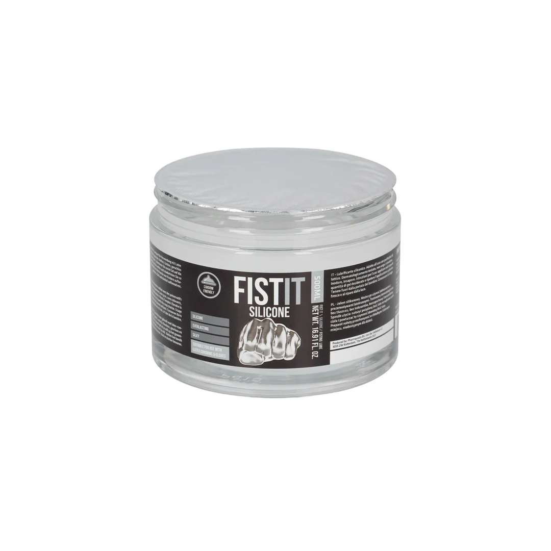 Lubrifiant au silicone, testé dermatologiquement et compatible avec les préservatifs en latex, sans parfum et sans goût, 500 ml, Fist It by Shots – Image 3