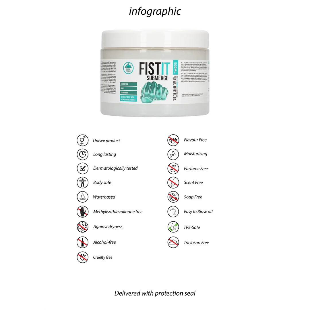 Fist It Submerge lubrifiant 500 ml – Image 4