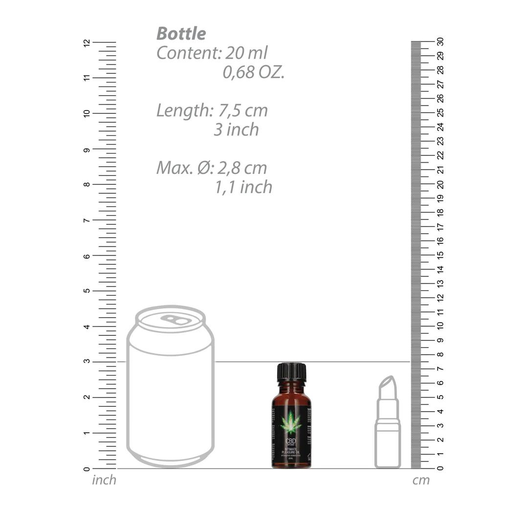 Huile stimulante au CBD Intimate Pleasure Oil - 0,7 fl oz / 20 ml – Image 5