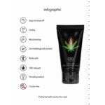 Lubrifiant neutre, crème masturbatoire au CBD pour la vulve, sans parfum et sans goût, 50 ml, Pharmquests by Shots – Image 4