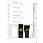 Lubrifiant neutre, crème masturbatoire au CBD pour la vulve, sans parfum et sans goût, 50 ml, Pharmquests by Shots – Image 6