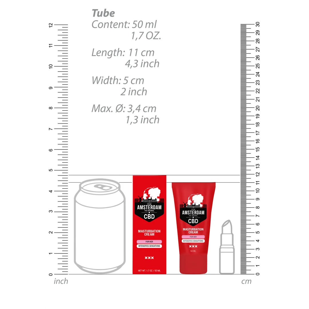 Pharmquests by Shots Original, crème de masturbation au CBD pour femme, 50 ml – Image 6